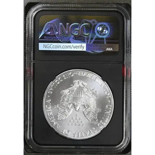 2020 - 1oz Silver Eagle S$1 NGC MS70 (D11-B3) (2)