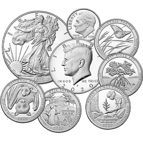 2020 United States Mint Limited Edition Silver Proof Set (D-8)