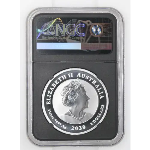2020P 1.5oz Australia S$2 Striped Marlin MS 70/10 (S12B-B1) (2)