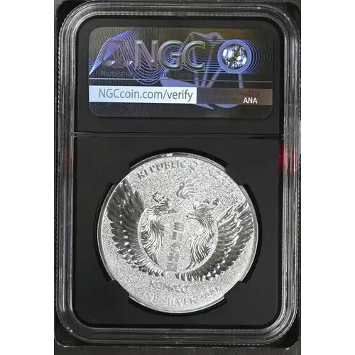2021 - 1oz Korean Pheonix Silver Medal - South Korea - NGC MS69 (S12B-B12)