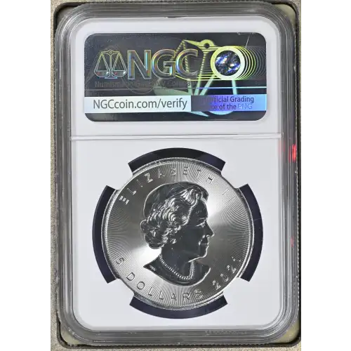 2021 - 1oz Lucky Dragon Silver Coin - Canada S$5 - NGC MS69 (D11-B24)