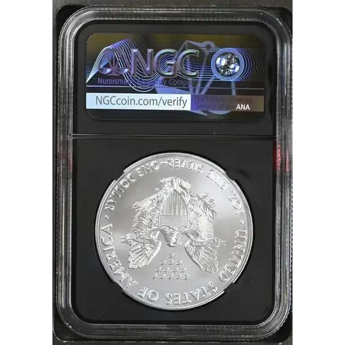 2021 - 1oz Silver Heraldic Eagle T-1 NGC MS69 (D10-B1) (2)