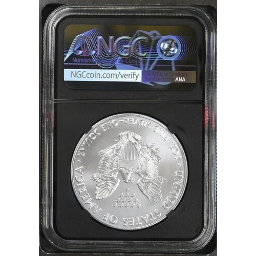 2021 - 1oz Silver Heraldic Eagle T-1 NGC MS69 (D10-B1) (2)