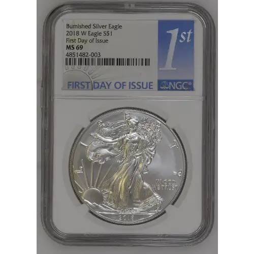 2021 - 1oz Silver Heraldic Eagle T-1 NGC MS69 (D10-B24) [DUPLICATE for #570514]