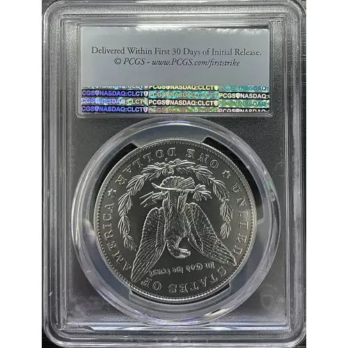 2021(D) - 0.77oz Morgan Silver Dollar - 100th Anniv. PCGS MS70 (S12B-B12)