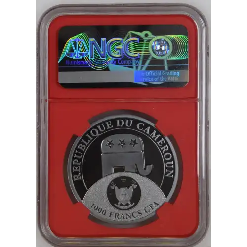 2022 1oz Cameroon S1000F Donald Trump-All Together HRB FDOI NGC PF70 (S19A-B30)