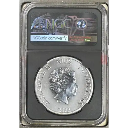 2022 - 1oz Silver Coin - Year of the Tiger - NGC MS69 (D11-B18) (2)