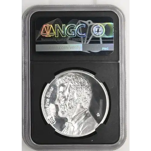 2022 - 1oz Silver Lincoln Cent Round - NGC PF70 High Relief (S12B-B12)