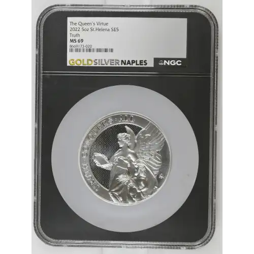 2022 5oz St.Helena S5PND Truth MS69 (D-7)