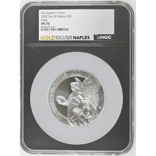 2022 5oz St.Helena Truth S5PND MS70 (OB-143)