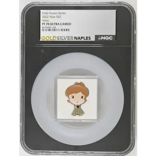 2022 Niue S$2 Chibi Anna PF70 (OB-75)