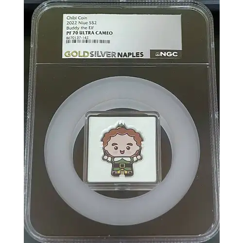 2022 Niue S$2 Chibi Buddy the Elf PF70 (OB-59) (4)