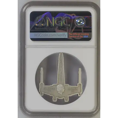 2022 Star Wars - 1oz X-Wing Shaped Silver - Niue S$2 - MS70 ANTIQUED (S18A-B18) (2)