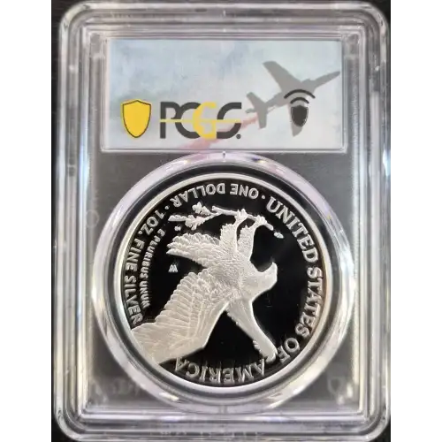 2022(W) - 1oz Silver Eagle FDOI West Point Label - S$1  PR69DCAM (D11-B21)
