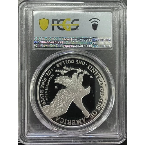 2022(W) - 1oz Silver Eagle First Day of Issue - S$1 PCGS PR70DCAM (D11-B15)