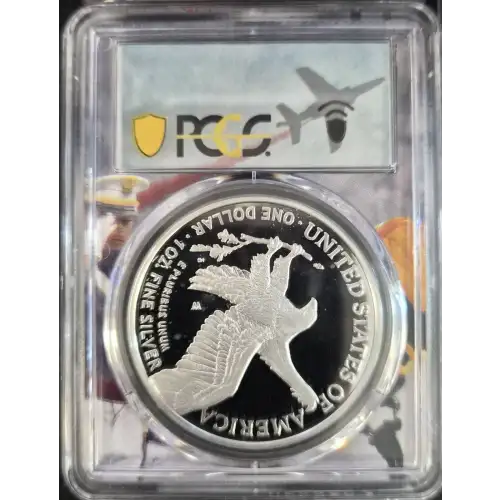 2022-W PCGS PR69DCAM Silver Eagle First Day of Issue
