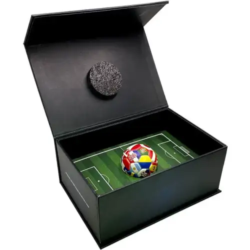 2022 World Cup 30g .999 Fine Silver Soccer Ball Collectible Coin W/ Box