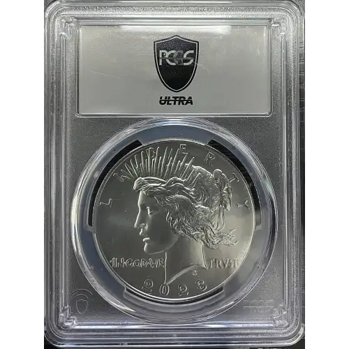 2023 - 0.77oz Peace Silver Dollar - PCGS MS70 (S12B-B12) (2)