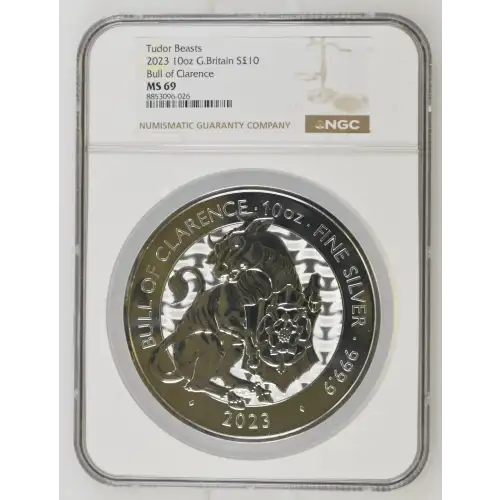 2023 10oz Bull of Clarence Tudor Beasts (2)
