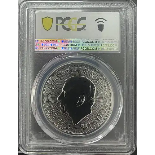 2023 1oz Great Britain - 2PND Britannia Charles III Effigy -  PCGS MS68 (D11-B19) (2)