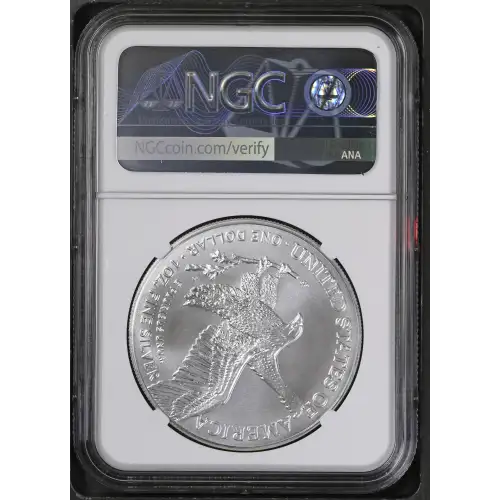 2023 - 1oz Silver Eagle FDOI - S$1 NGC MS70 (D10-B37)