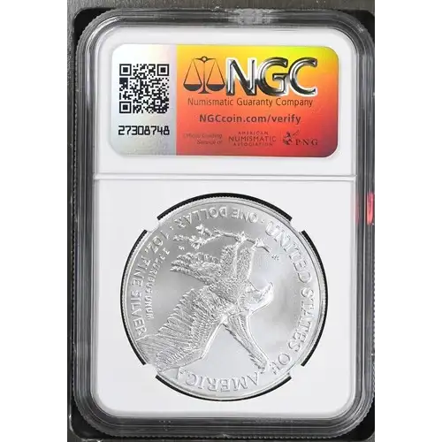 2023 - 1oz Silver Eagle S$1 NGC MS 69 (2)