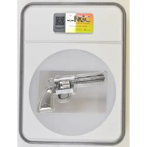 2023 2oz Chad S10KF Revolver - High Relief Gilt MS70 (OB-202) (2)