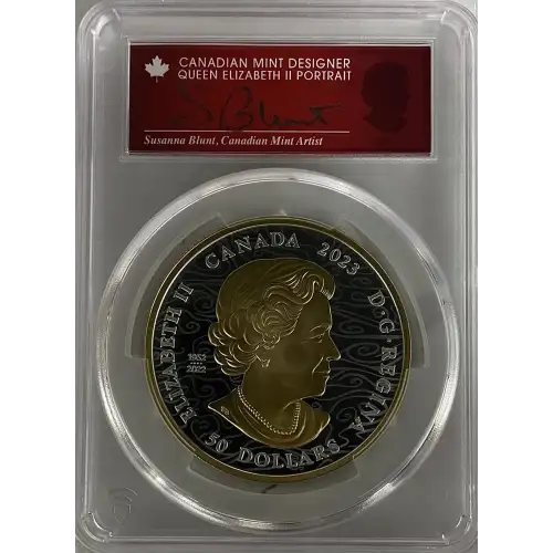2023 - 5oz Heavenly Dragon Silver Coin - Canada S$50 - PCGS PR70DCAM FDOI (D-7)