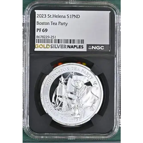 2023 St.Helena Boston Tea Party S1PND PF 69