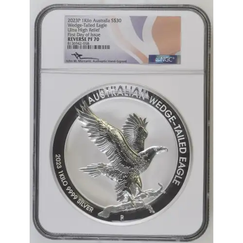 2023P 1Kilo Wedge-Tailed Eagle Ultra High Relief - FDI (2)