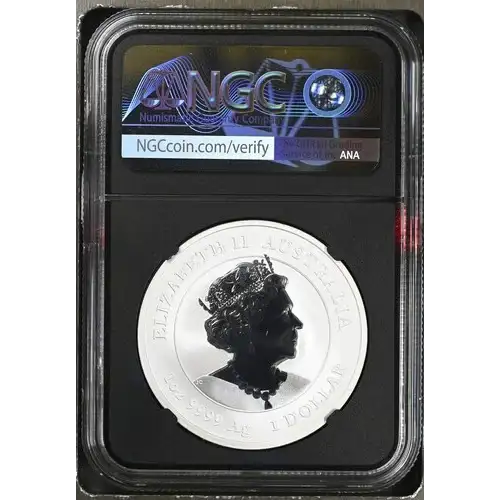 2023P - 1oz Year of the Rabbit Dragon Privy - Australia S$1 - NGC MS69 (D12-B12) (2)
