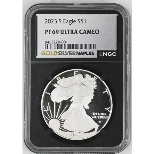 2023(S) - 1oz Silver Eagle - S$1 NGC PF69 UC (S12B-B2)
