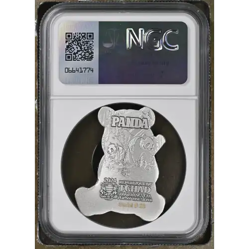 2024 1oz Chad S5000F - Panda ER One of First 100 - NGC MS70 ANTIQUED (S19A-B30)