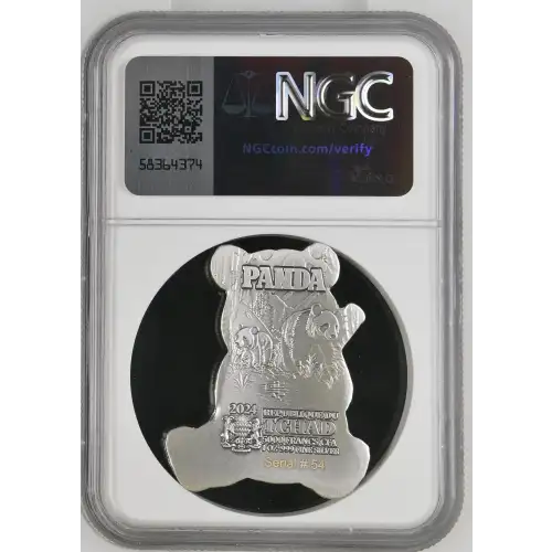 2024 1oz Chad S5000F - Panda ER One of First 100 - NGC MS70 ANTIQUED (S19A-B30)