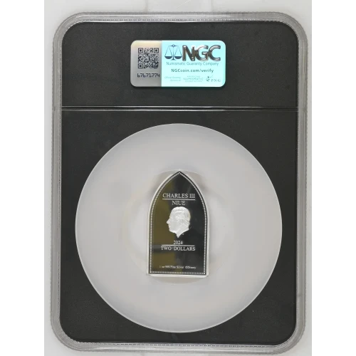 2024 1oz Niue S$2 Sleeping Beauty PF69 UC (D-2) (2)