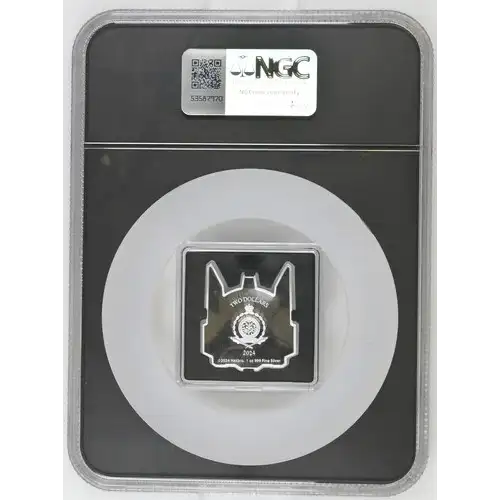 2024 1oz Niue S$2 Transformers 40th Anniv. Optimus Prime PF70 (OB-12) (2)