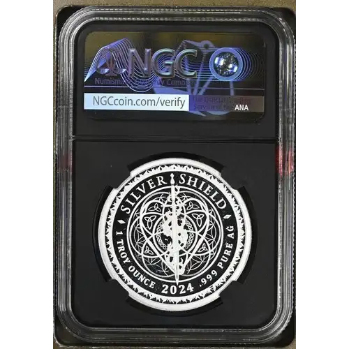 2024 - 1oz Silver Shield - Freedom Isn't Free 1776 - NGC GEM PROOF (S12B-B14) (2)