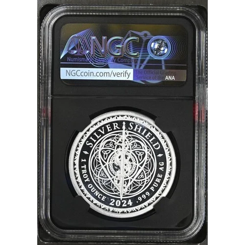 2024 - 1oz Silver Shield - He Who God Blesses - NGC GEM PROOF (S12B-B13) (2)