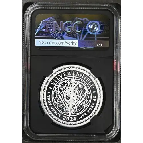 2024 - 1oz Silver Shield - King Dollar - NGC GEM PROOF (S12B-B15) (2)