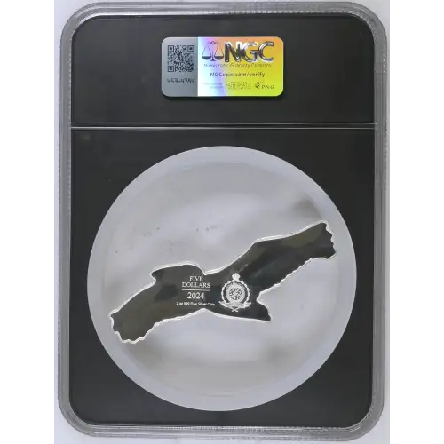 2024 2oz Niue S$5 Great White Pelican PF70 UC (D-7) (2)
