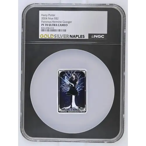 2024 Niue S$2 Patronus: Hermine Granger PF70 (OB-79)