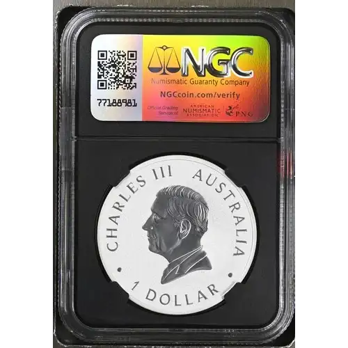 2024 P125 Australia S$1 Koala MS 70 (2)