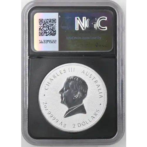 2024 P125 S$2 2oz AUSTRALIA EMU MOTHER & BABIES MS69 (D13-B16) (2)