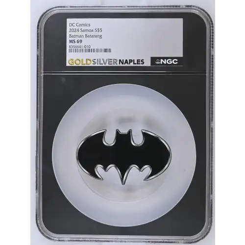 2024 Samoa S$5 Batman Batarang PF69 (OB-67)