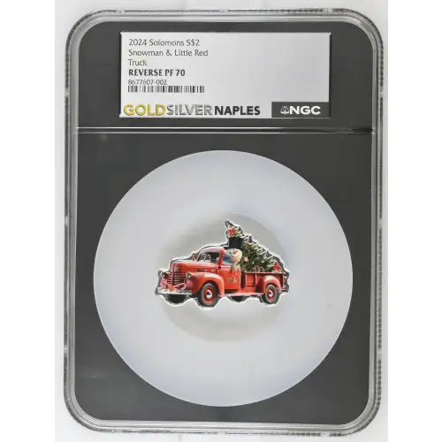 2024 Solomons S$2 Snowman & Little Red Truck Reverse PF70 (OB-126) (2)