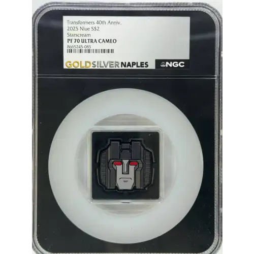 2025 1 oz Transformers 40th ANN Starscream PF70 UC NGC CSC2 (2)