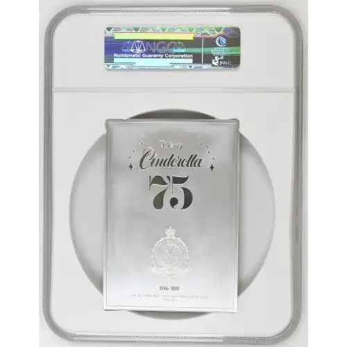 2025 10oz Niue S$20 Cinderella 75th Anniversary Poster PF69 UC (D-7) (2)