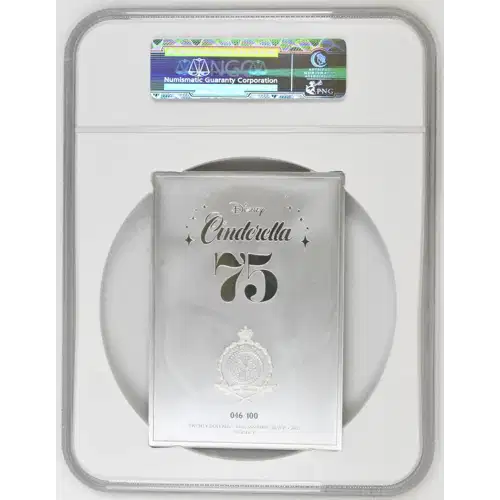 2025 10oz Niue S$20 Cinderella 75th Anniversary Poster PF69 UC (D-7) (2)