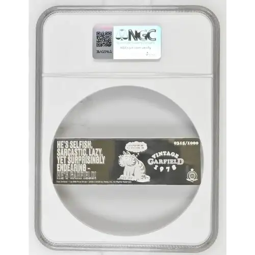 2025 1oz Niue S$2 Garfield's 1st Birthday PF69 (D2) (2)