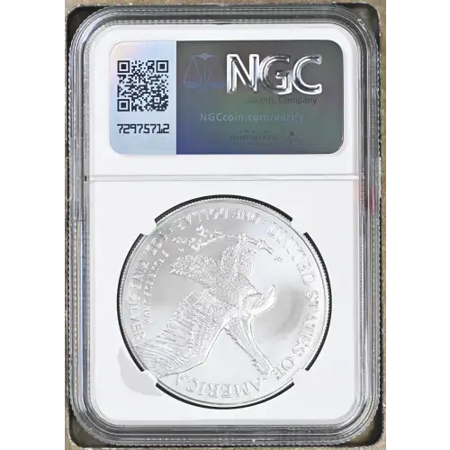 2025 - 1oz Silver Eagle EARLY RELEASES - S$1 NGC MS70 (D10-B34) (2)